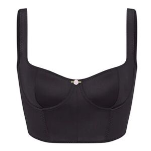 NWOT STRETCH SATIN CORSET